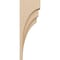 Ekena Millwork 4"W x 8"D x 24"H Thin Rockford Rough Cedar Woodgrain TimberThane Corbel, Primed Tan CORUR04X08X24ROCRCPR - alternate 4